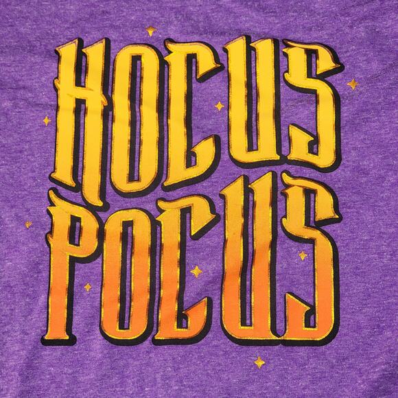 Celebrate Halloween Purple Tee "Hocus Pocus" - Size Junior XL (18-20) - Picture 2 of 5